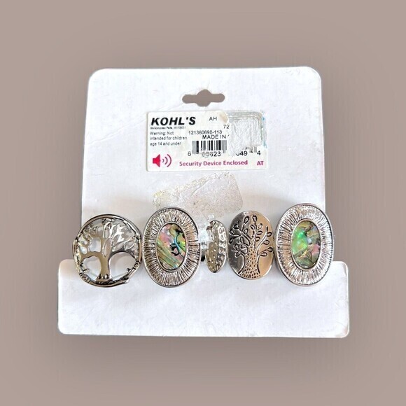 BELIEVE IN...BY L & J Stretch Bracelet Tree of life | Abalone Shell - Picture 7 of 10